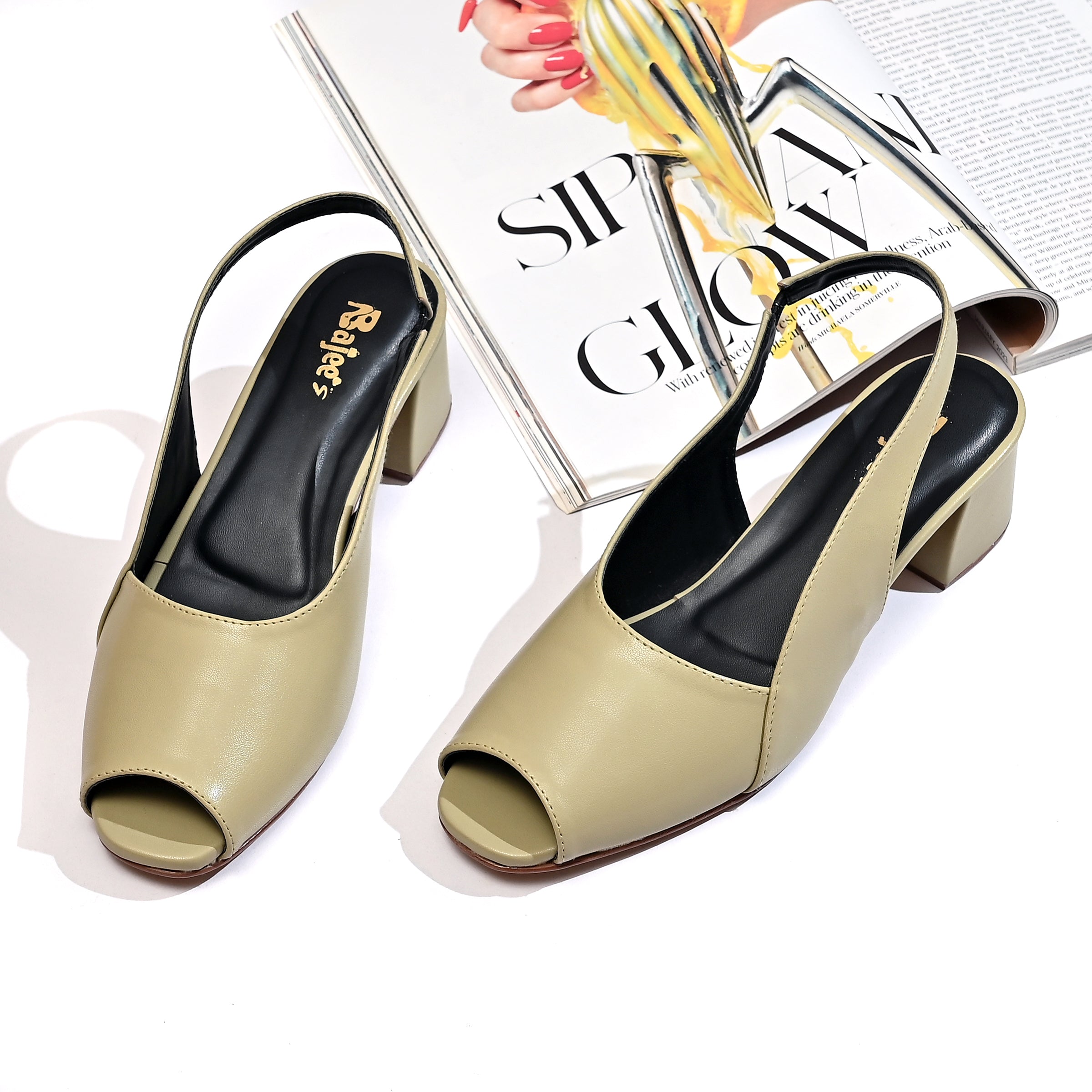 Estrela Heeled Slingback