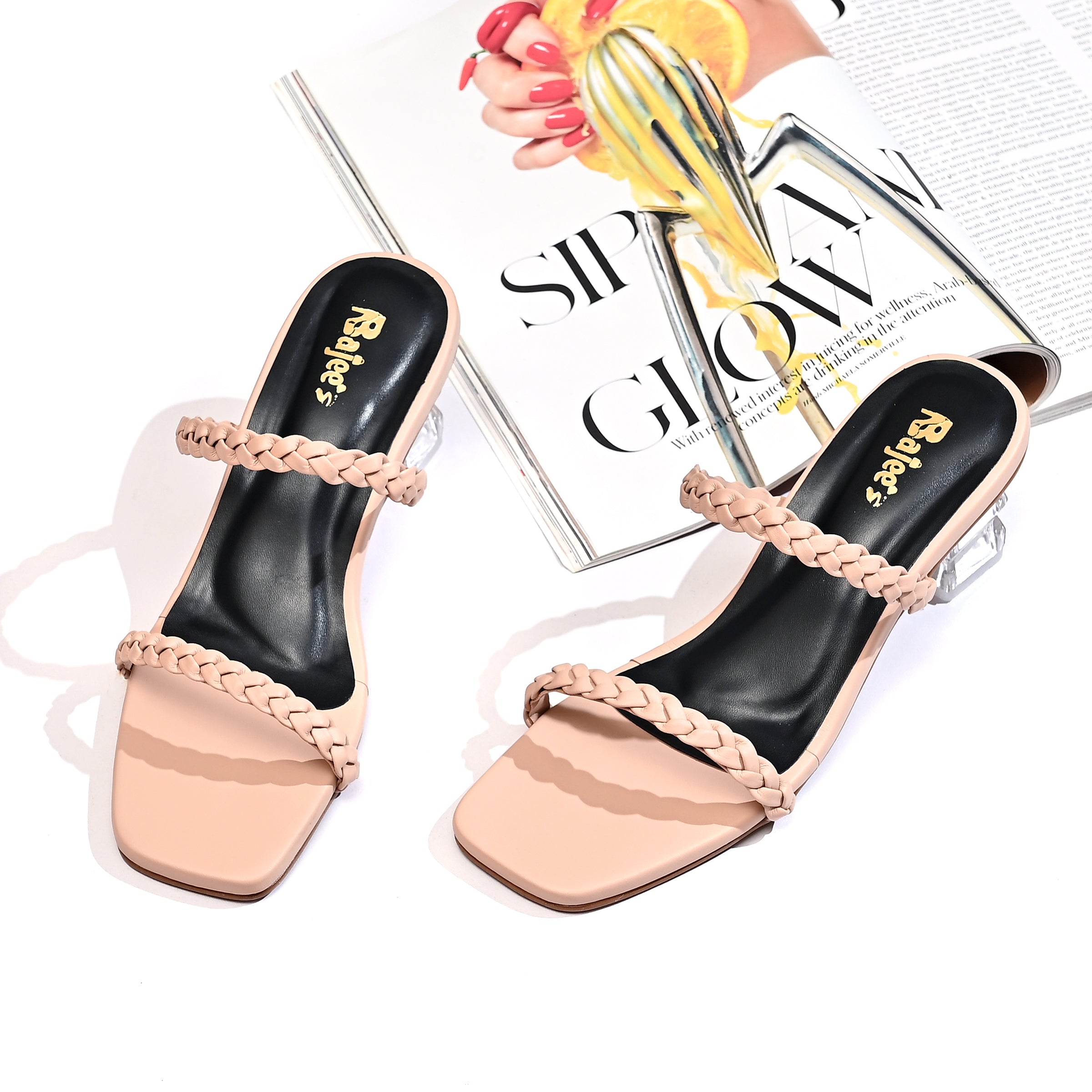 Charm Crystal Heel
