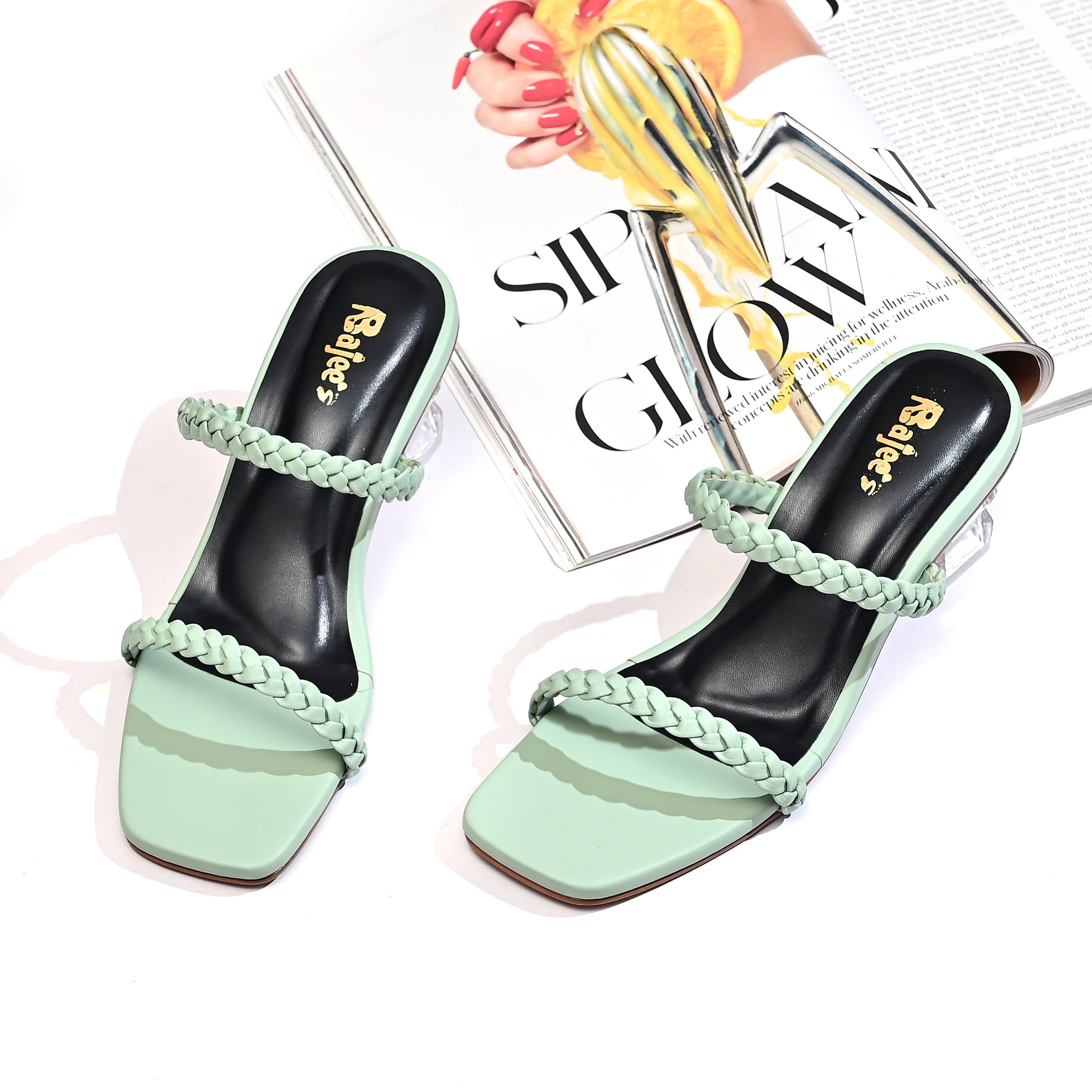Charm Crystal Heel