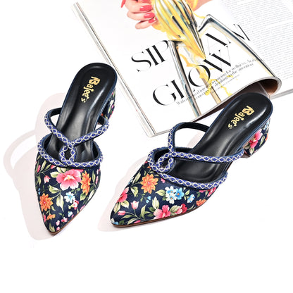 Pointed Chunky Sandals