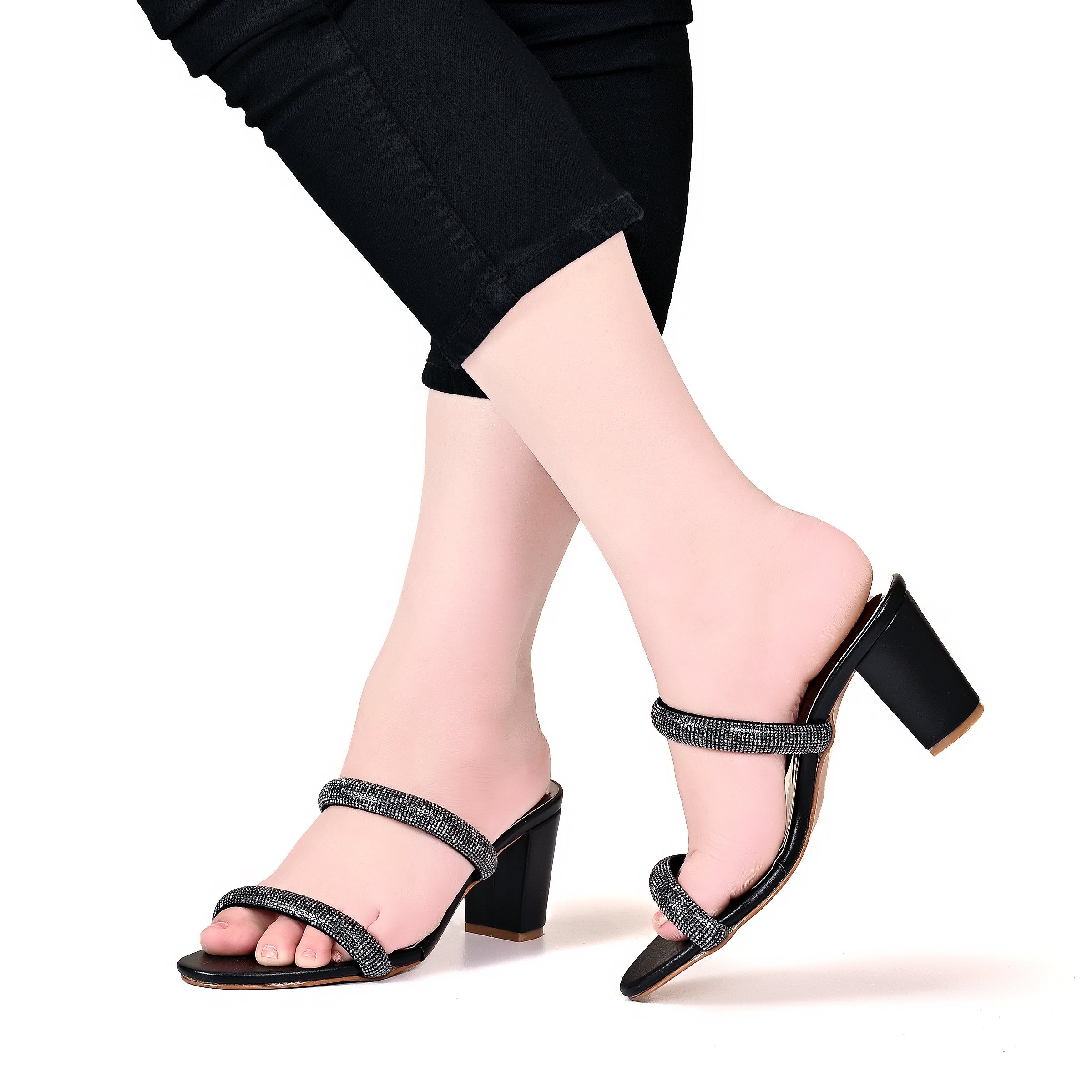 Glamour Stride Block heel