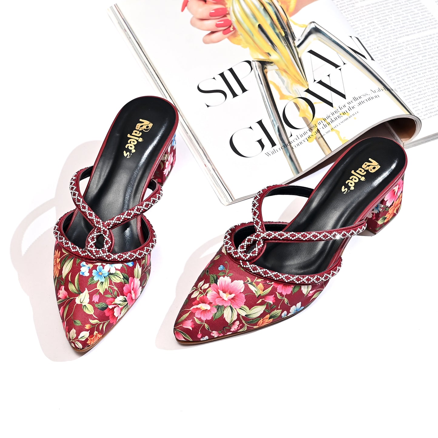 Pointed Chunky Sandals