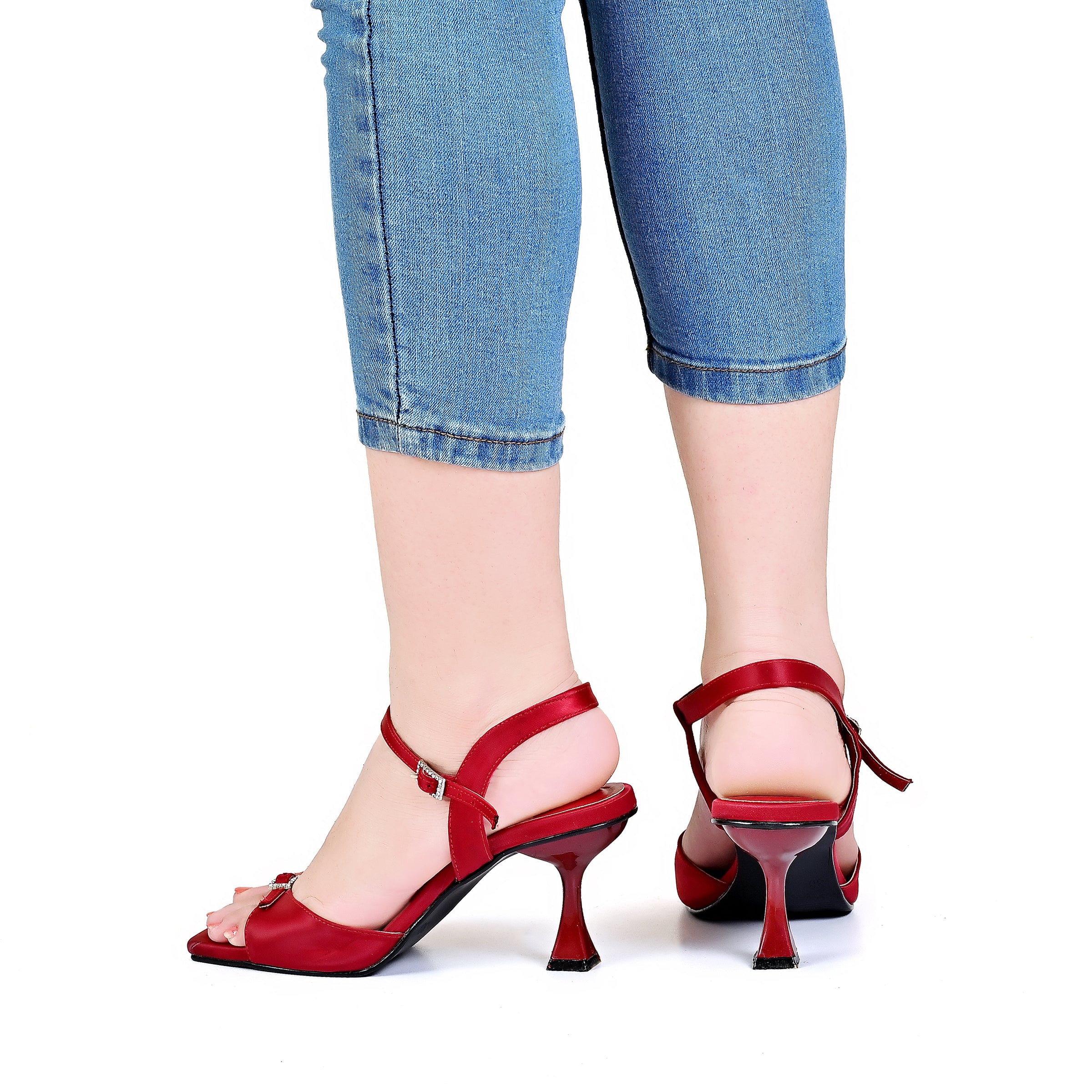 Chic Open-Toe High Heel Sandals