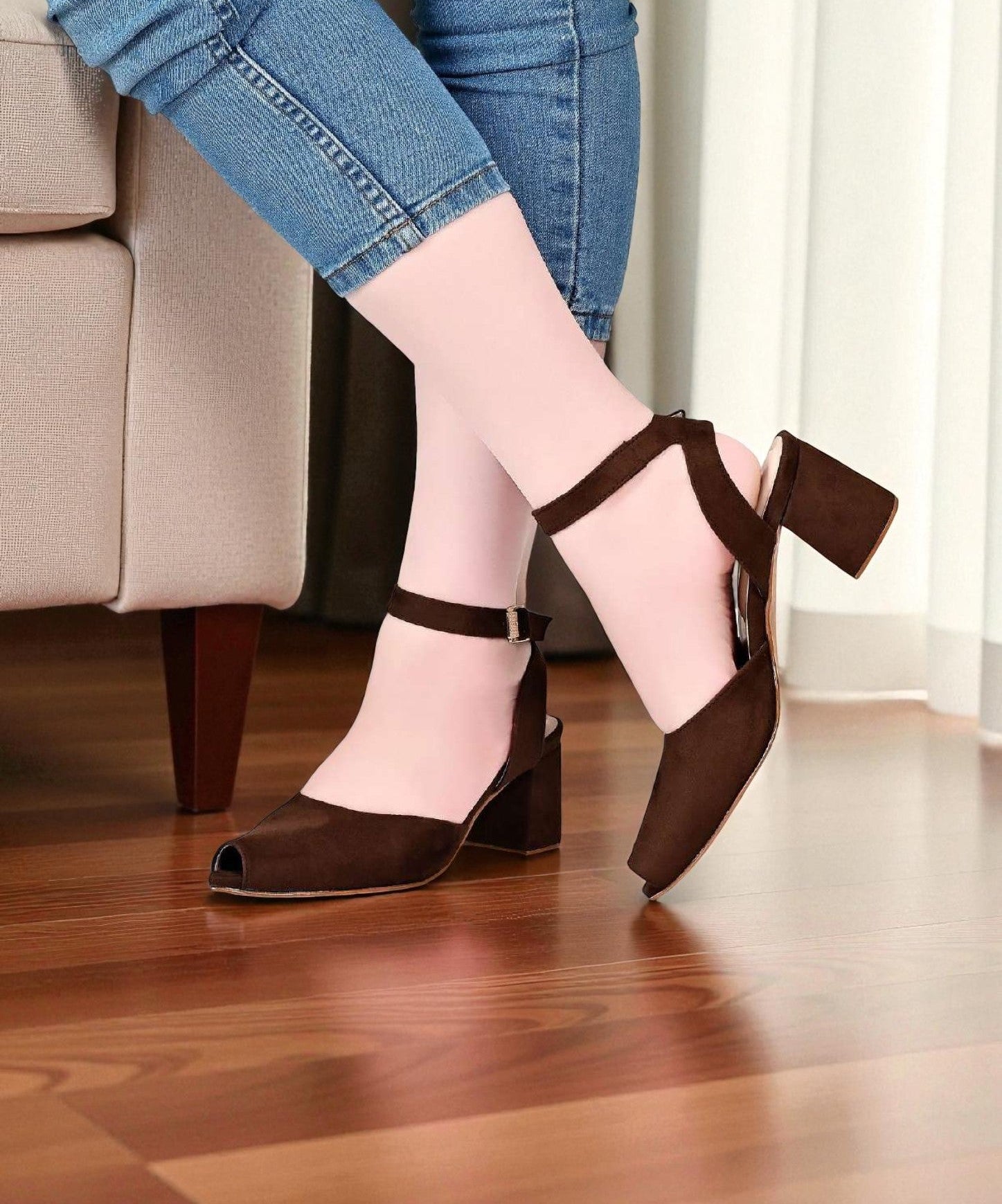 Serene SlingBack Mules