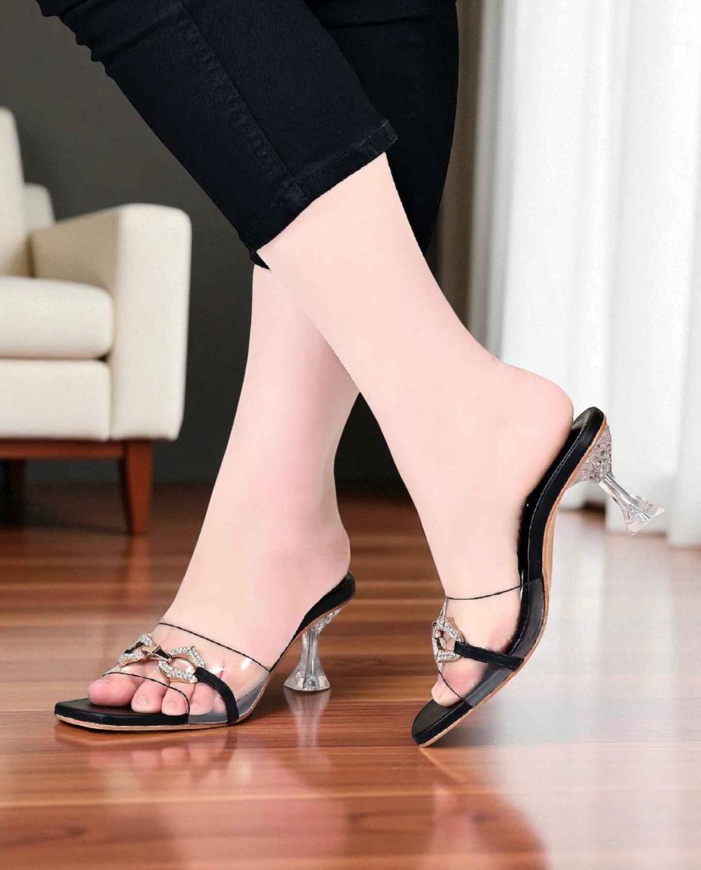 Reene Fancy Block Heel